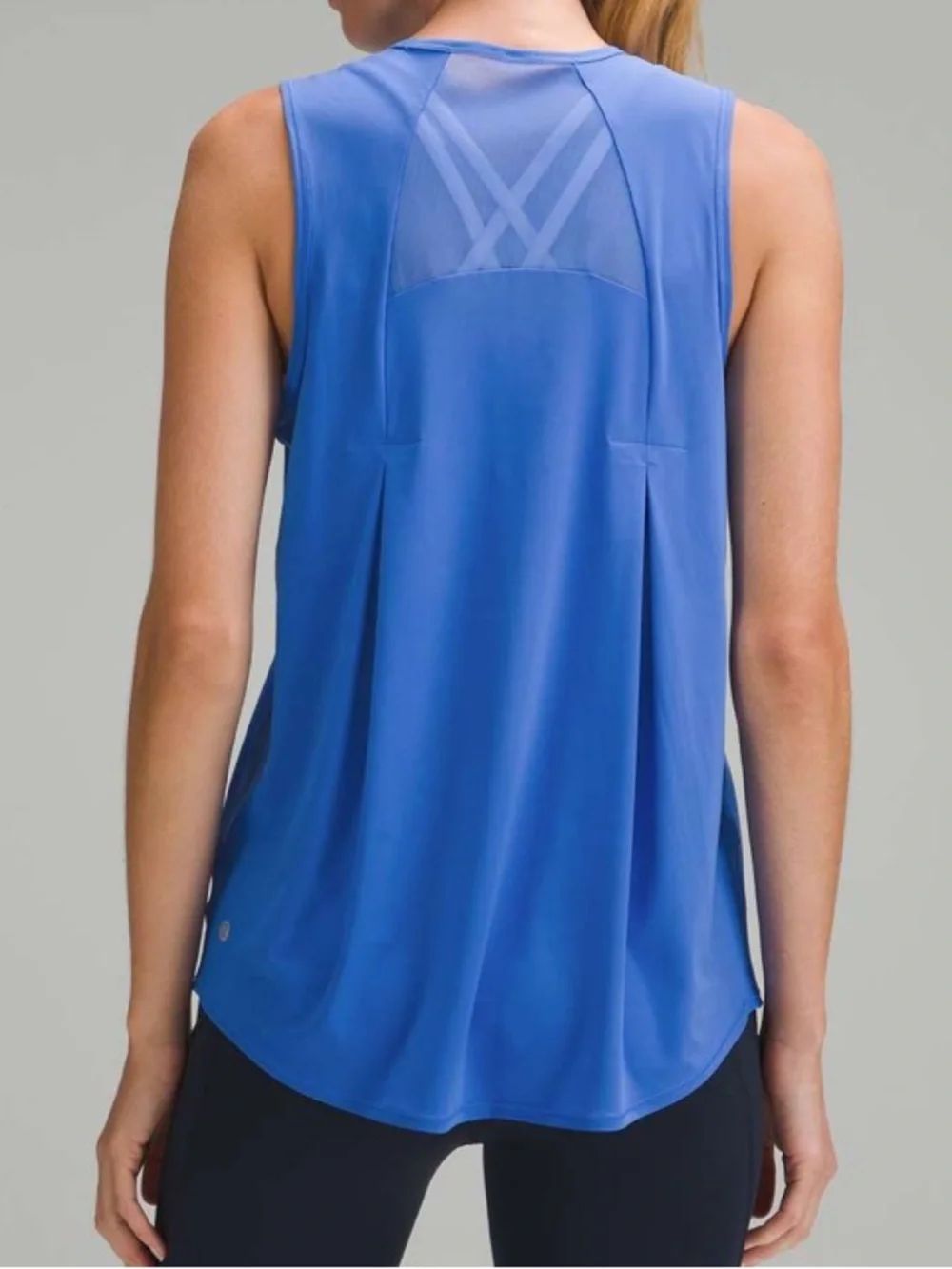Lululemon Sculpt Tank Top Pipe Dream Blue Size 8